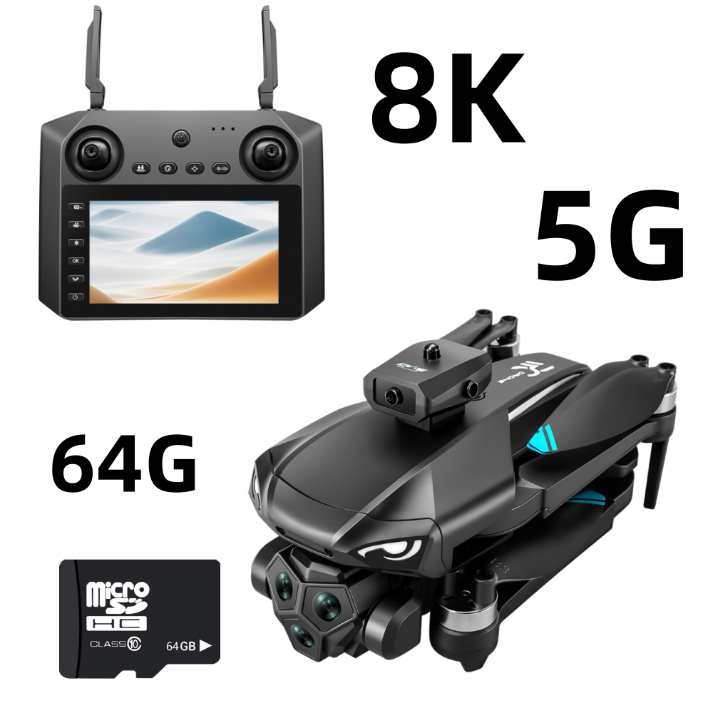 2025 nuevo M33 RC Drone 4K pro - Drone Gimbal Brushless reseña y precio