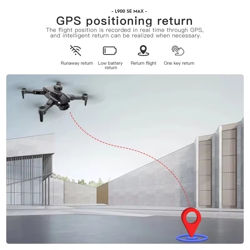 L900 Pro SE MAX GPS Drone 4K C - Jjrc Drone X12 reseña y precio