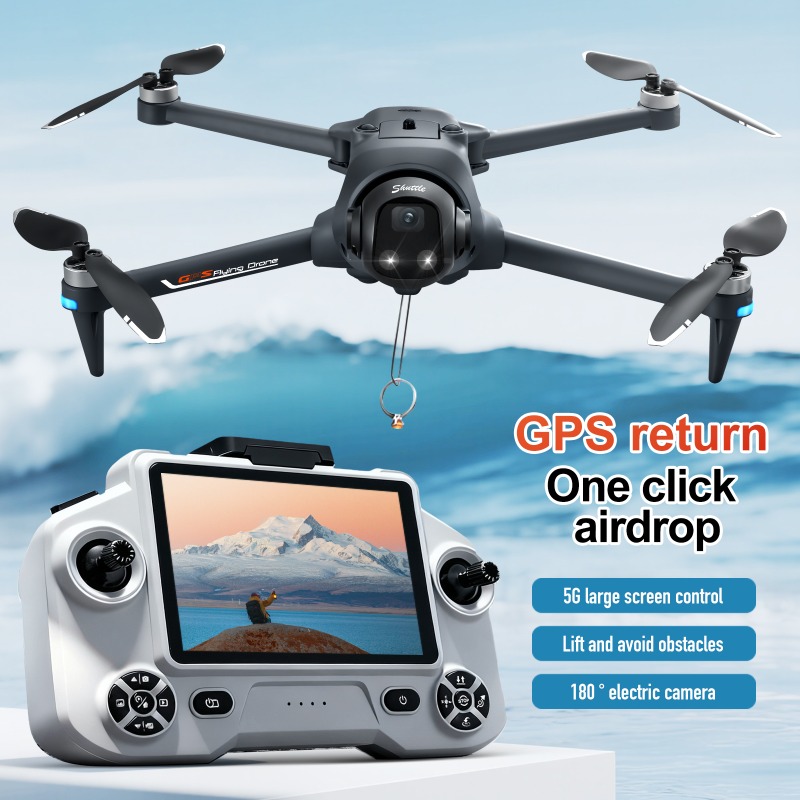 Nuevo Mini Dron RC YL059 con C - Drone Gimbal Brushless reseña y precio