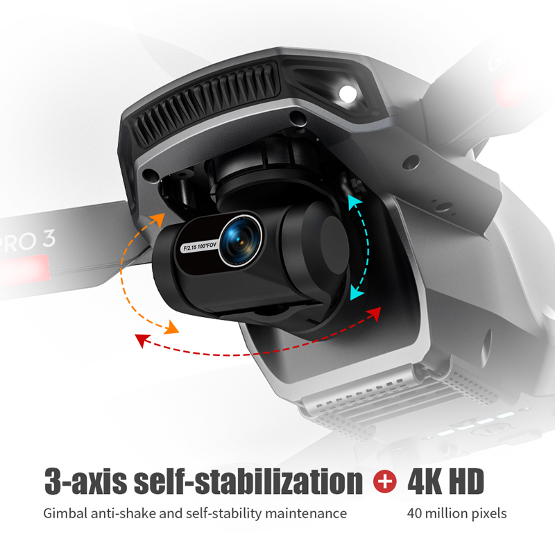 L106 Pro 3 Drone 5G WIFI FPV p - Drone Gimbal 2 Axis reseña y precio