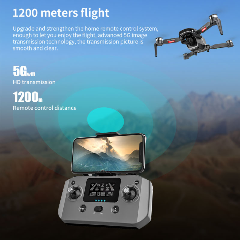 L106 Pro 3 Drone 5G WIFI FPV p - Drone Gimbal 2 Axis reseña y precio