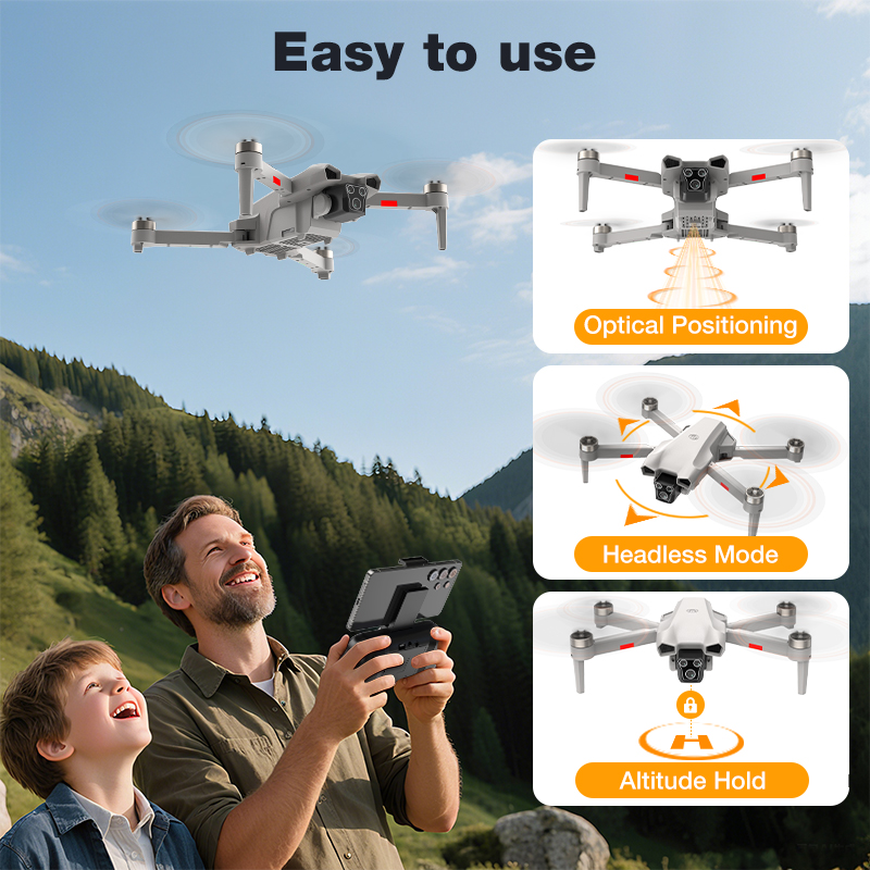 NUEVO Dron L017 Pro con Motor  - Drone Gimbal 2 Axis reseña y precio